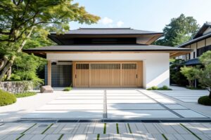 洗練されたデザインの家